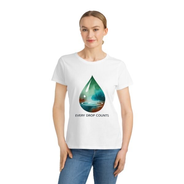 ARTISTRY PRINTS Organic Women's Classic T-Shirt - Image 3