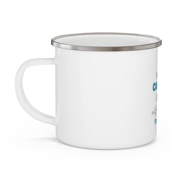 "InkInnovate" Enamel Camping Mug - Image 3