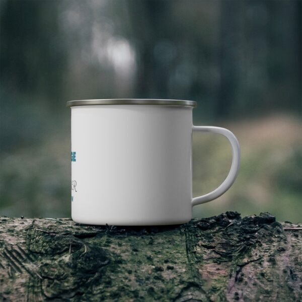 "InkInnovate" Enamel Camping Mug - Image 4