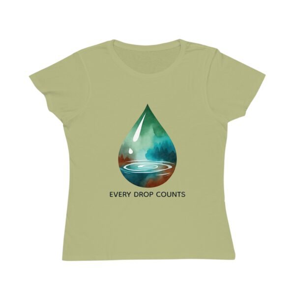 ARTISTRY PRINTS Organic Women's Classic T-Shirt - Image 7