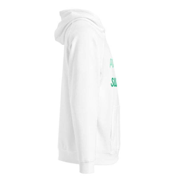 Unisex InkInnovate eco raglan hoodie - Image 3